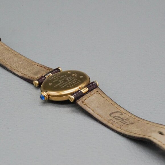 CARTIER Vendome 18kt MINT Condition Ladies Watch main image 4
